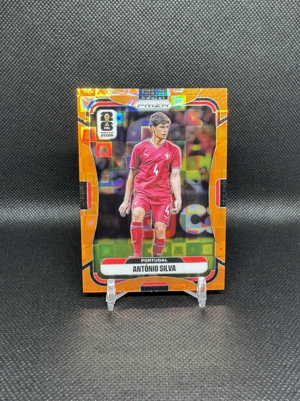 2026 Prizm FIFA World Cup Orange Pandora Prizm #368 Antonio Silva Portugal /215