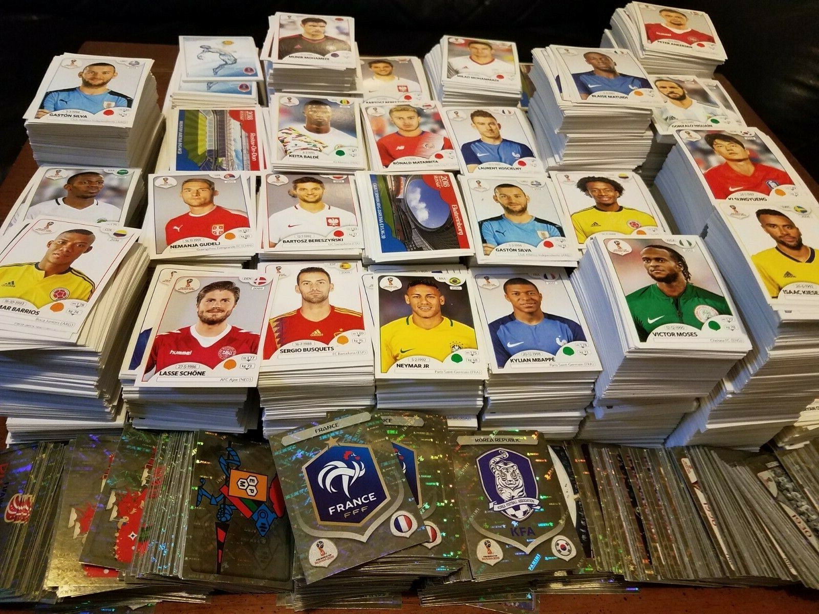 World Cup 2018 Regular Stickers – 10 X $4.50 Panini Russia ++ PLEASE READ ++