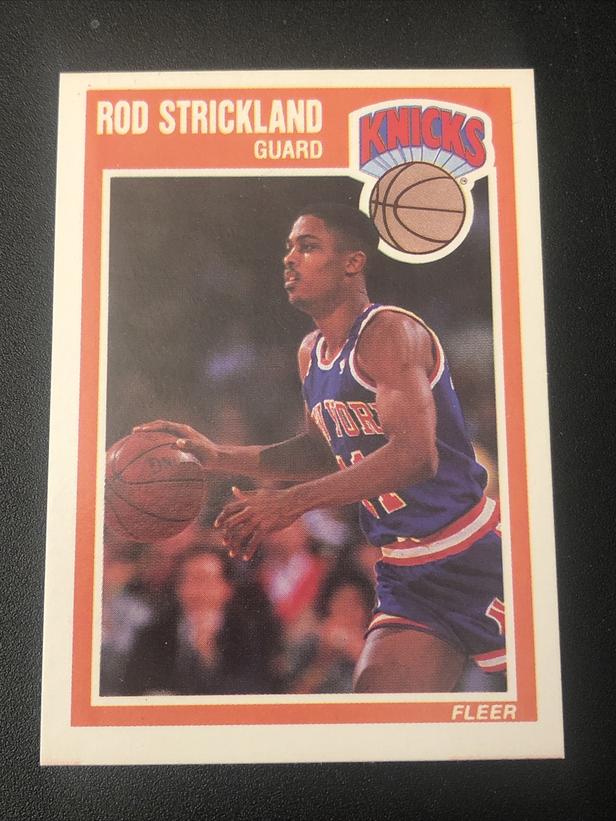 1989-90 Fleer Rod Strickland Rookie #104