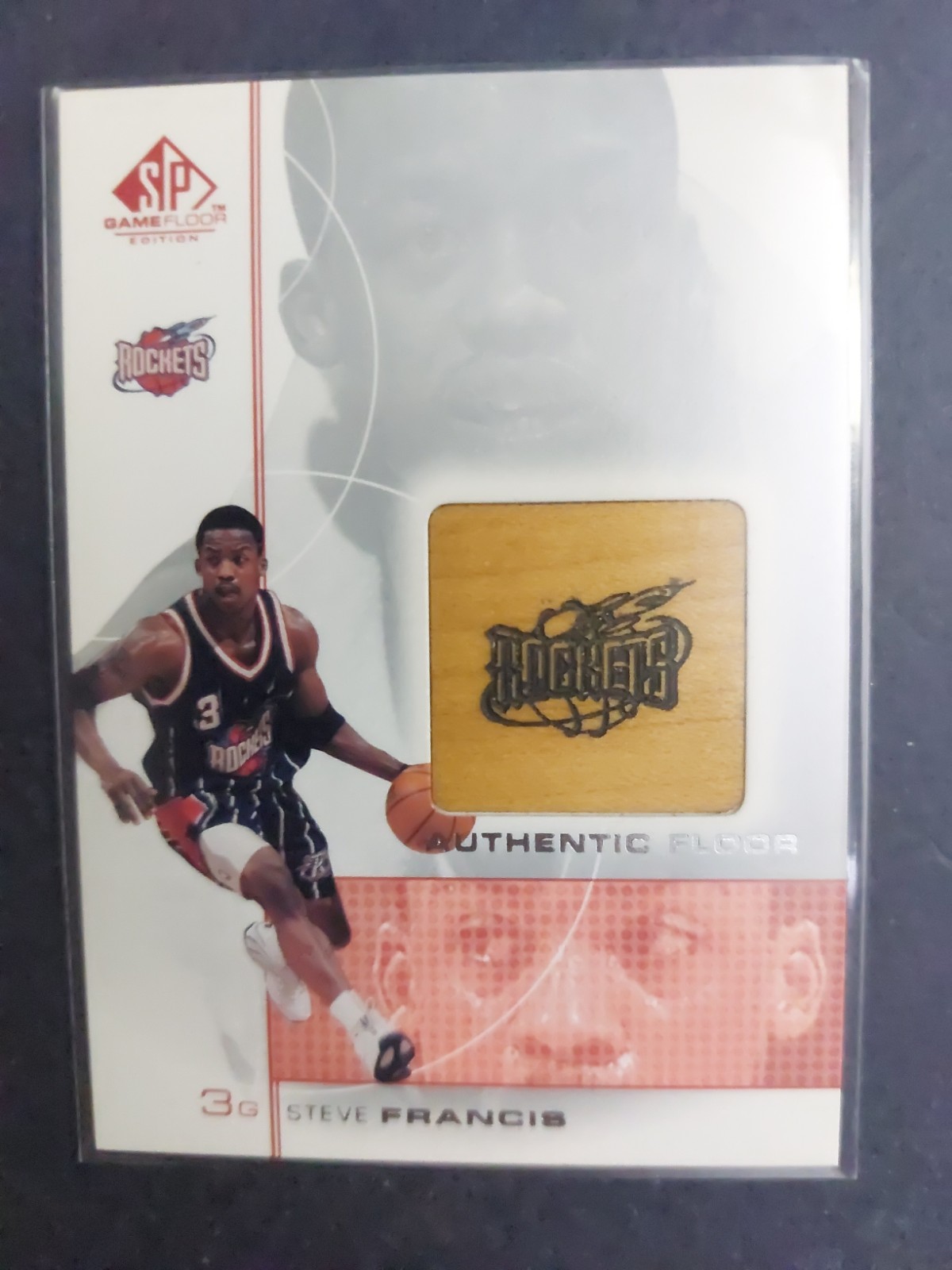 2000-01 Upper Deck Game Floor Edition Steve Francis #SF