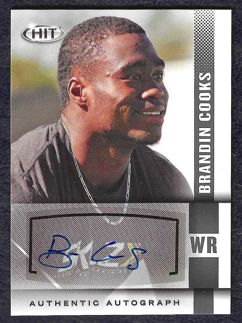 2014 Sage Hit #A107 Brandin Cooks RC Rookie Auto