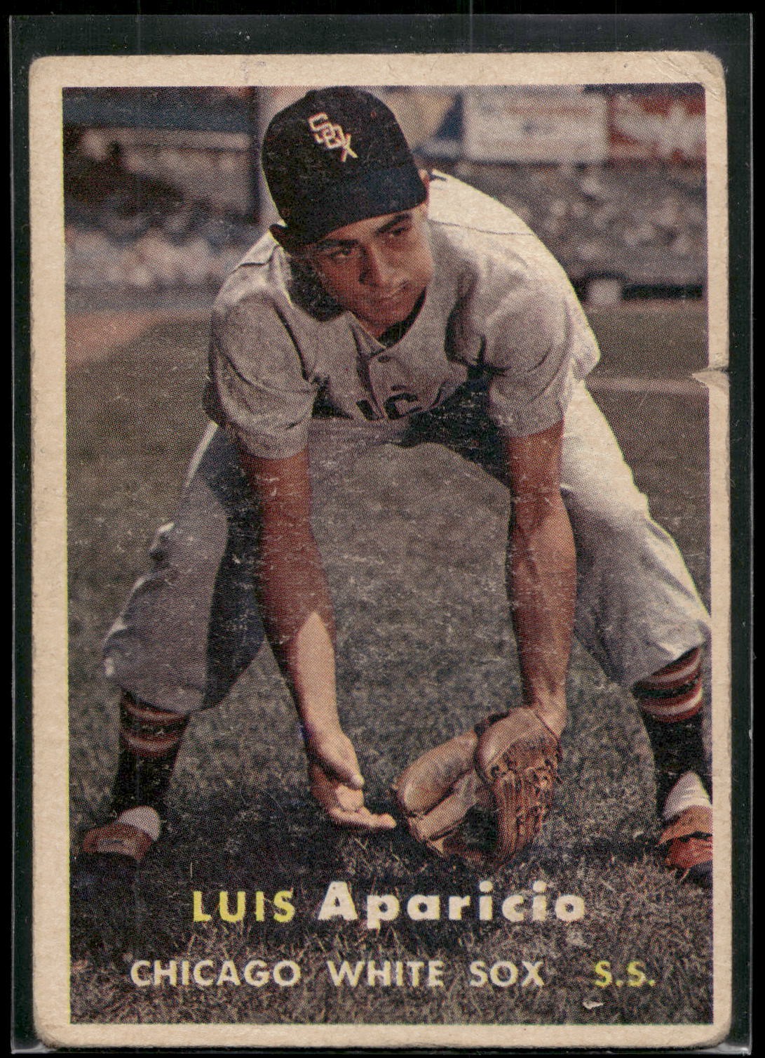 1957 Topps #7 Luis Aparicio