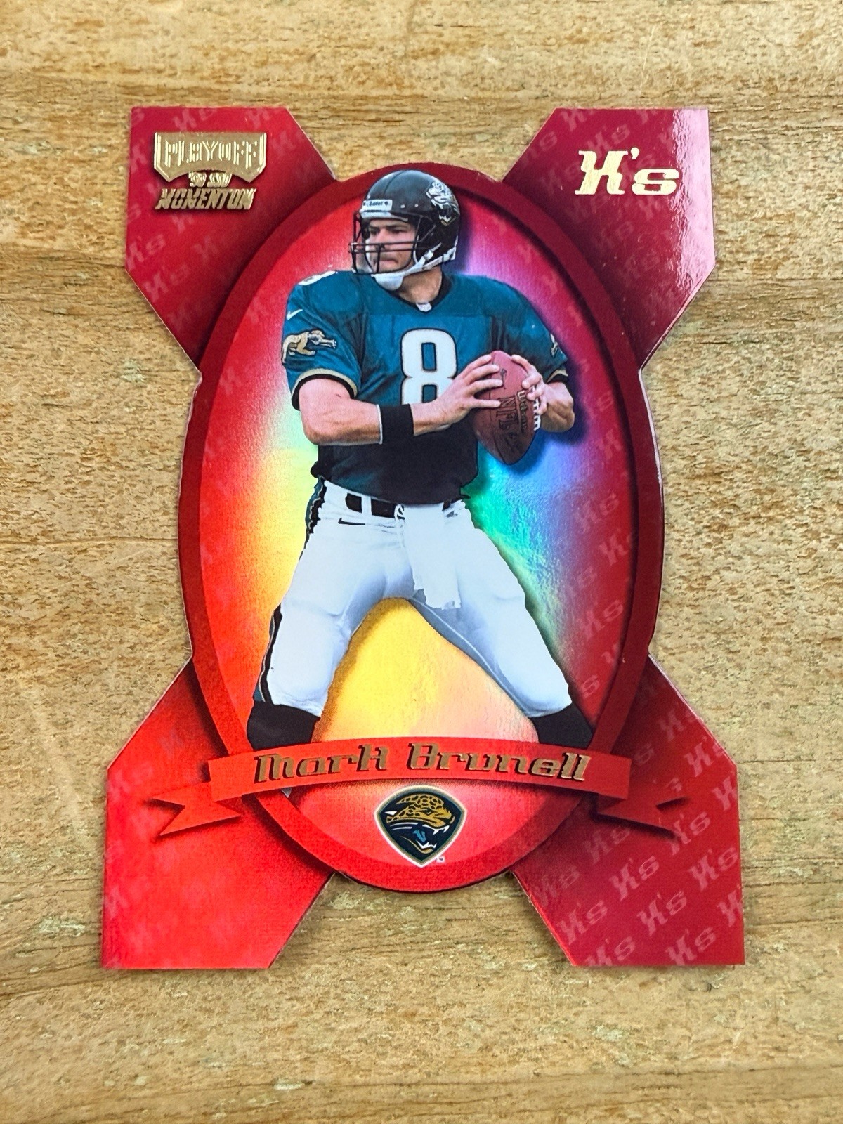 1999 Playoff ’99 SSD Momentum X’s Jacksonville Jaguars Mark Brunell #125 /300