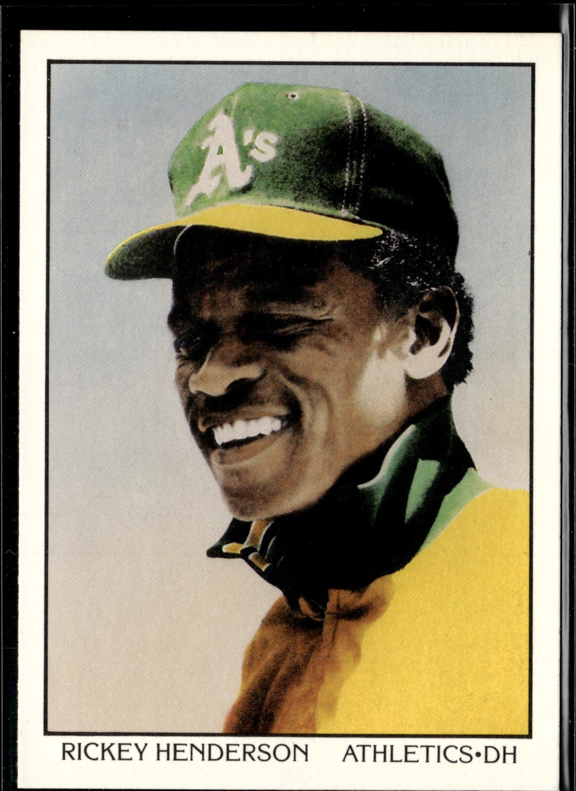 1990 Score Dream Team #686 RICKEY HENDERSON Oakland Athletics C4