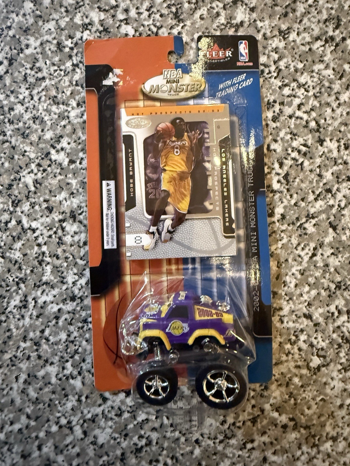 Fleer NBA Mini Monster Kobe Bryant LAKERS Broken Back Wheels (See Pictures)