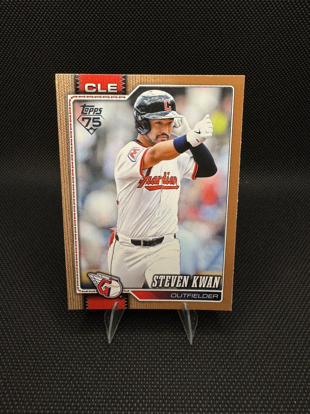 2026 Topps Baseball Series 2 Steven Kwan #675 Gold 0770 /2026 Guardians