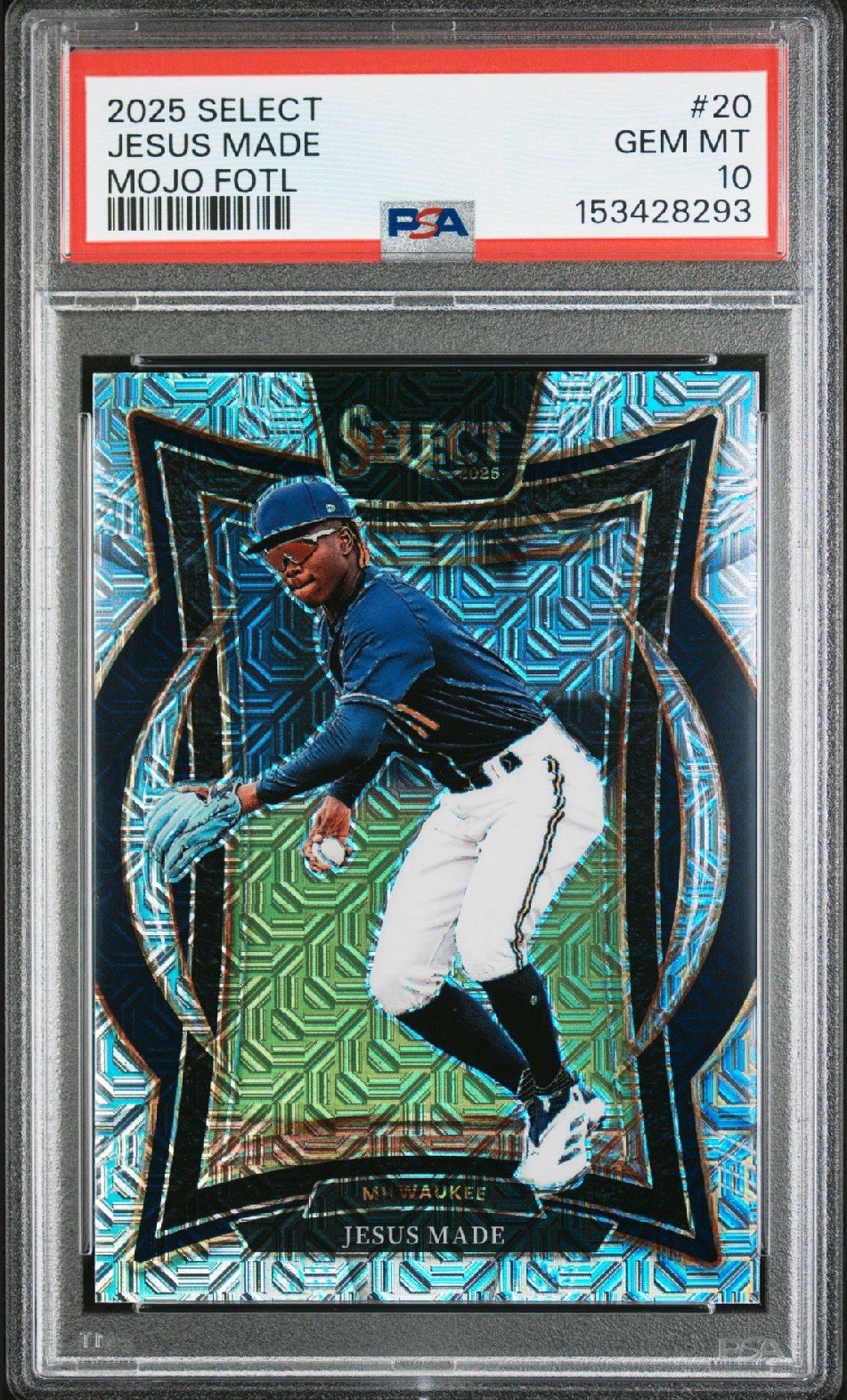 2025 Panini Select Jesus Made #20 Mojo FOTL 1/6 Pop 1