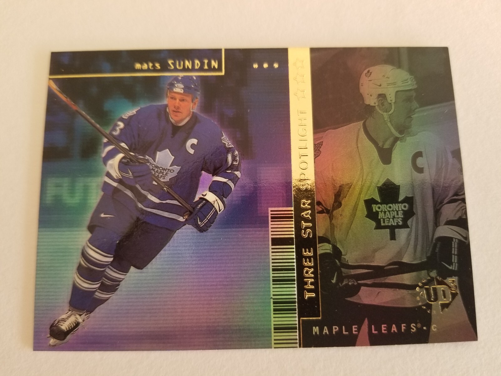 1998-99 Upper Deck UD3 Three Star Spotlight #48 Mats Sundin