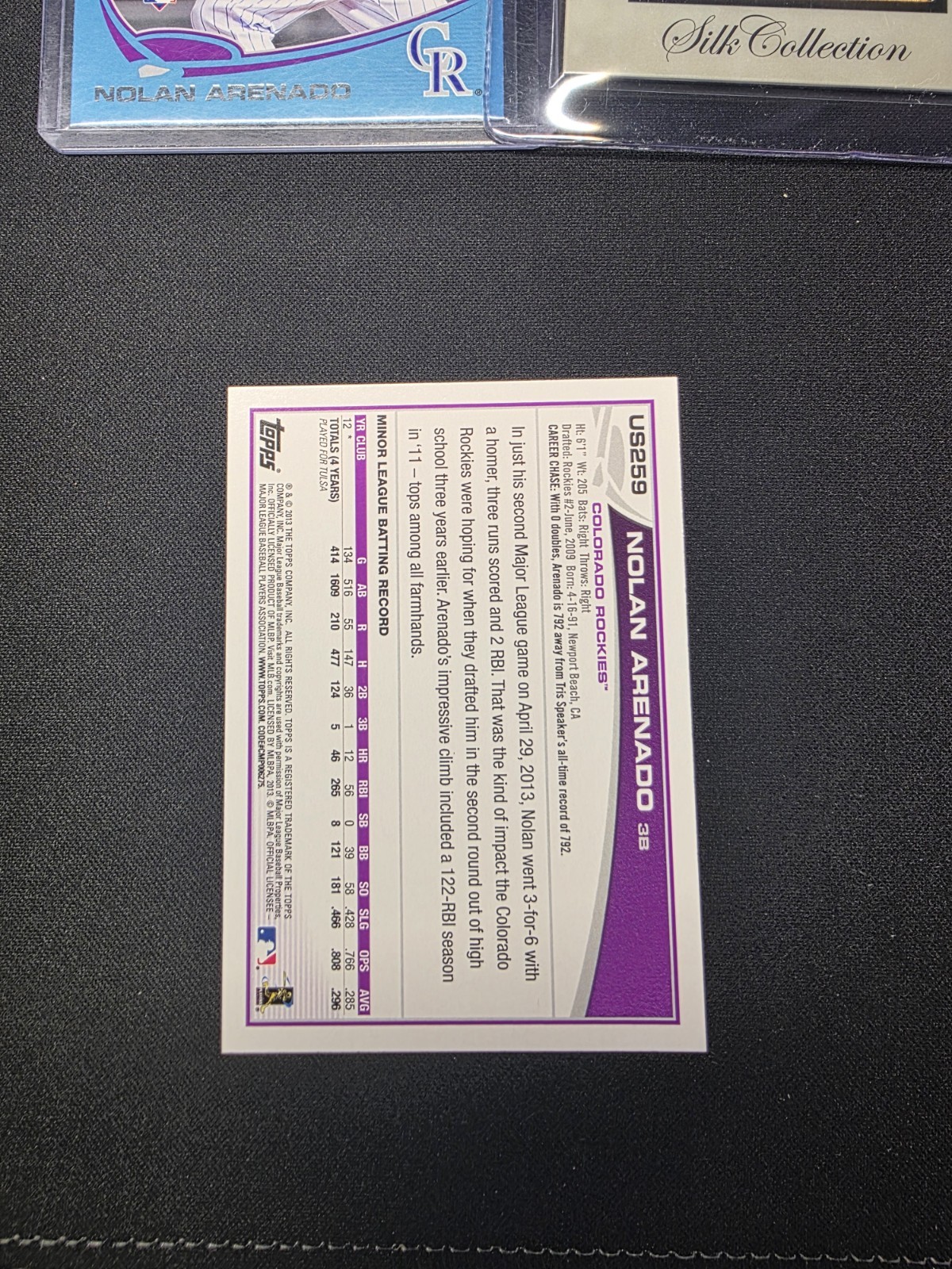 2013 Topps Update Series – Nolan Arenado #US259 Red (RC)