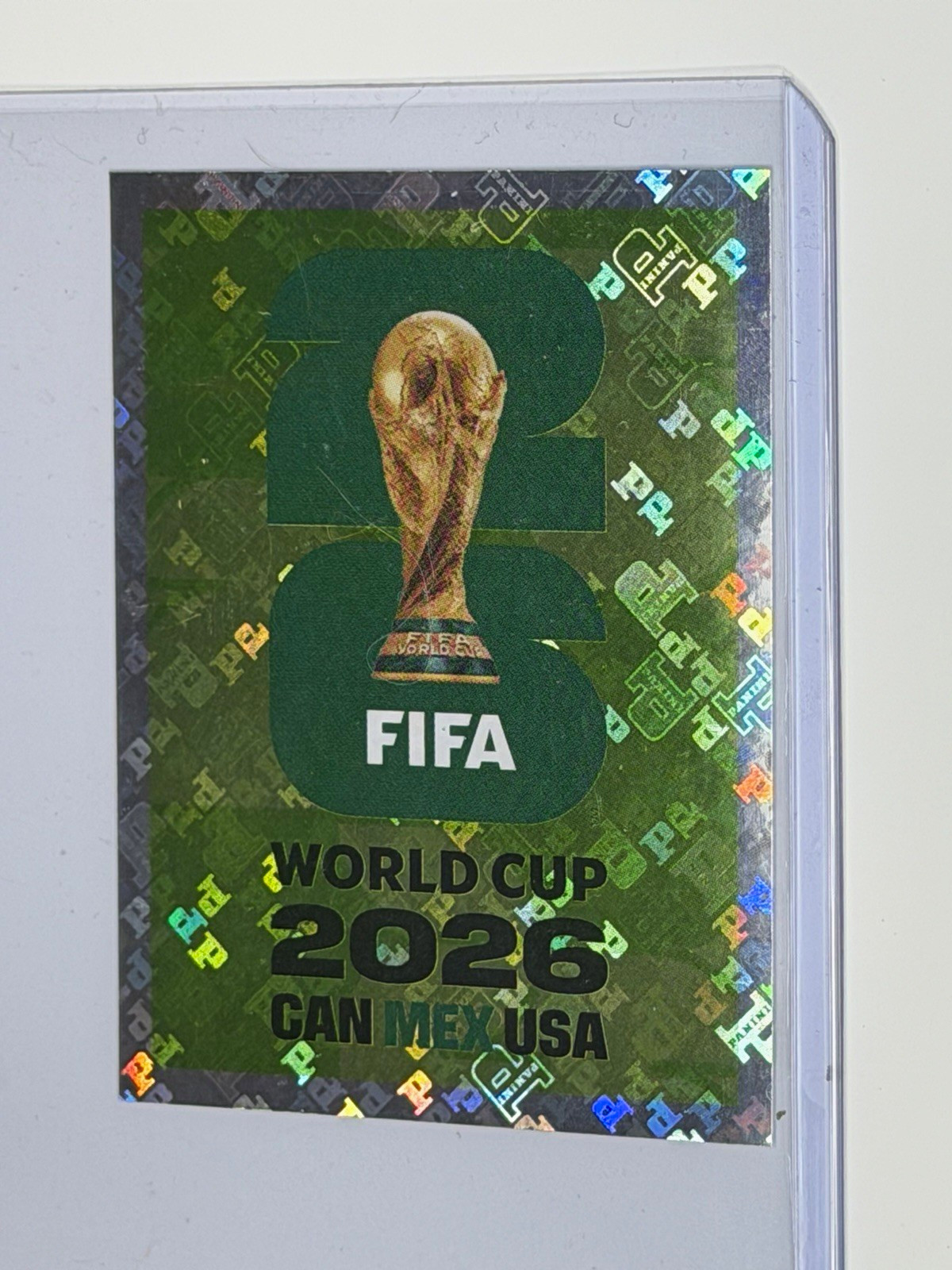Mexico Panini 2026 Soccer Sticker Green Hologram FWC 7