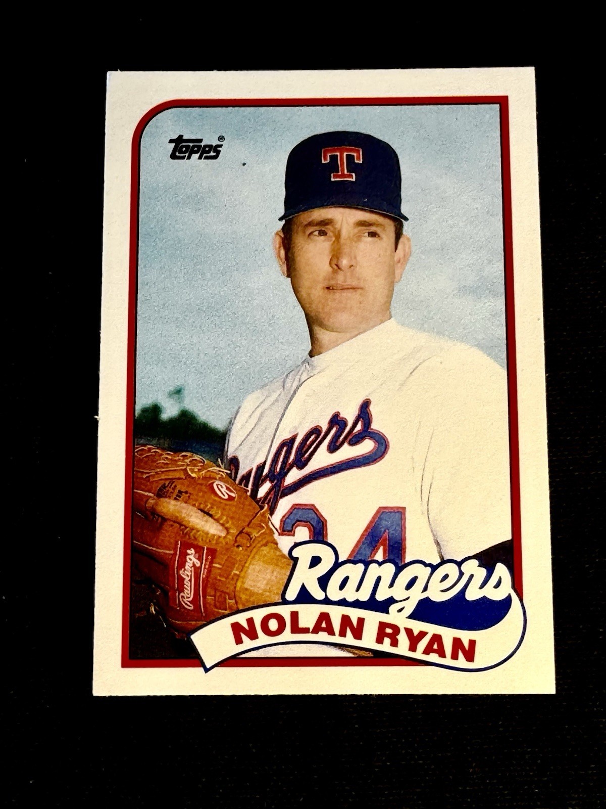 1989 Topps Traded Nolan Ryan #106T Texas Rangers MLB HOF ICON Most Strikeouts