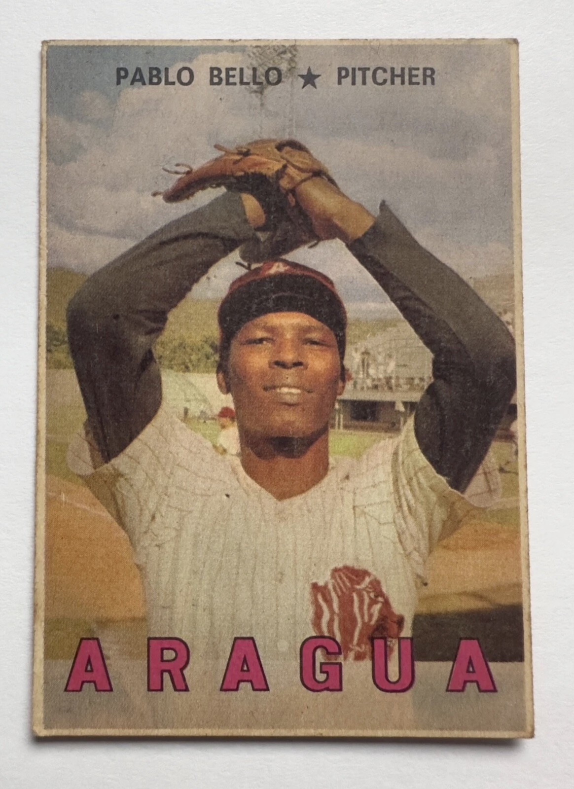 1967 Topps Venezuelan #88 Pablo Bello Winter League – Topps Venezuela