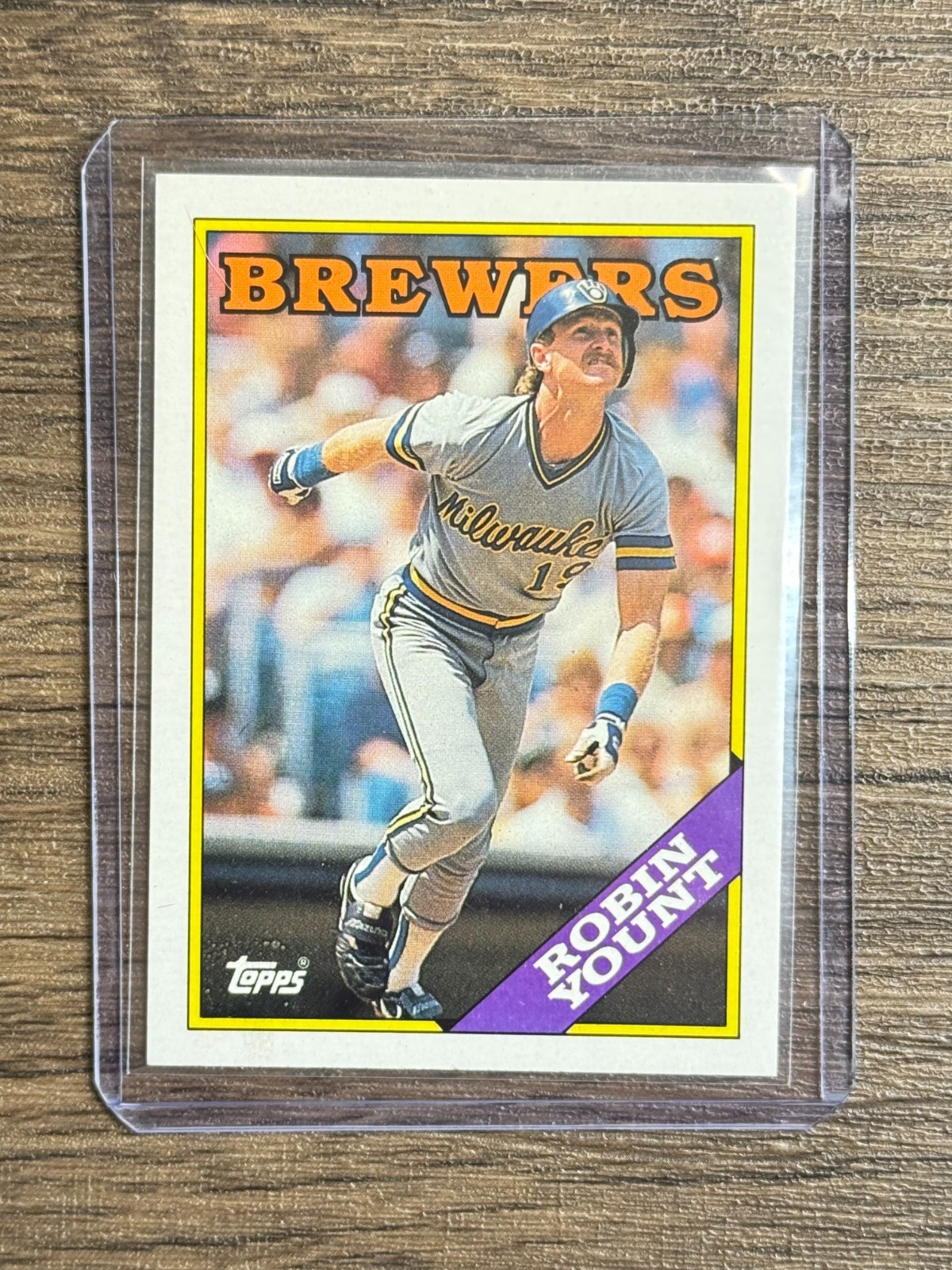 1988 Topps – Robin Yount #165 – Brewers