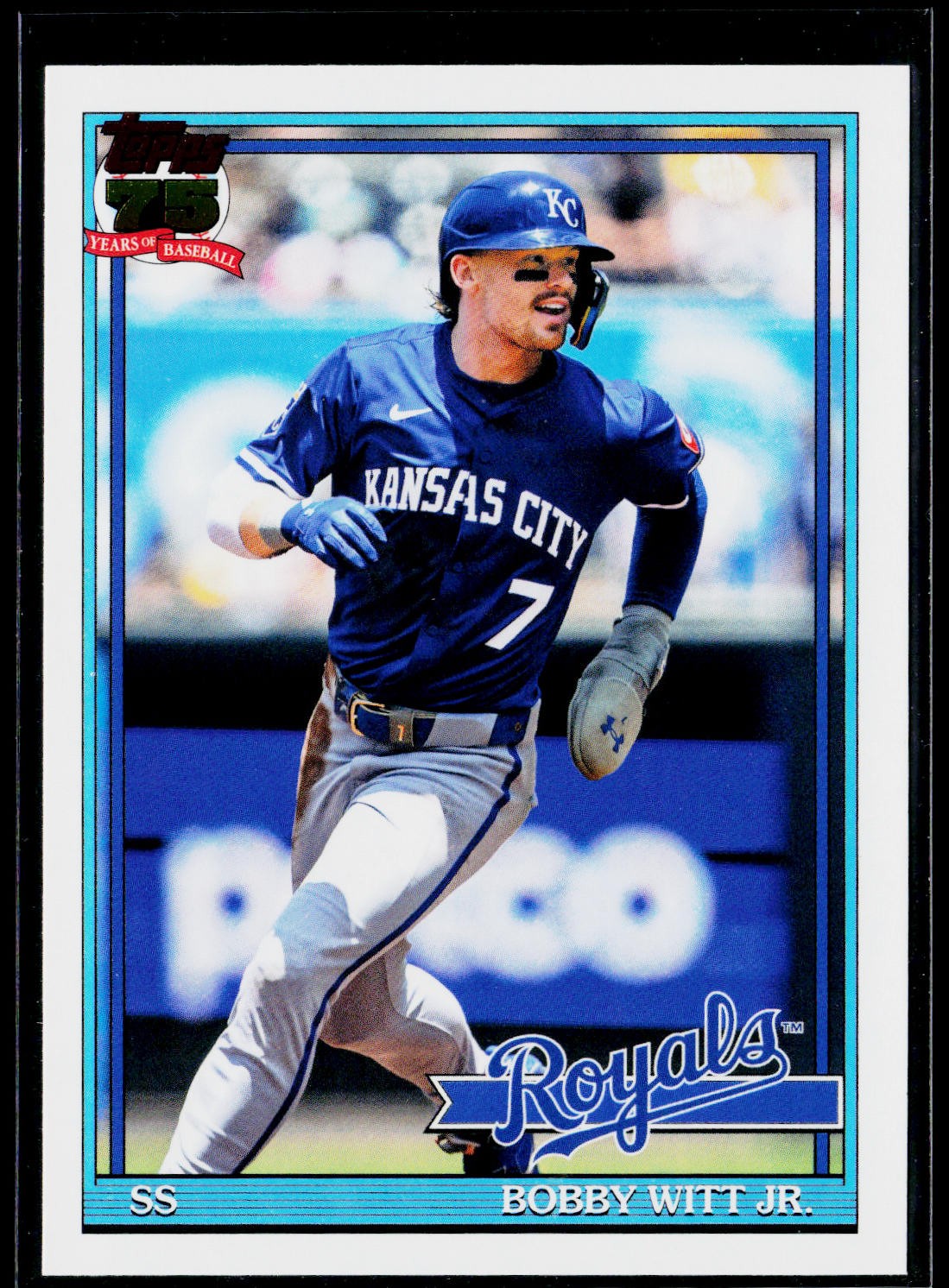 Bobby Witt Jr. 2026 Topps Series 1 #T91-3 Kansas City Royals 1991 Design
