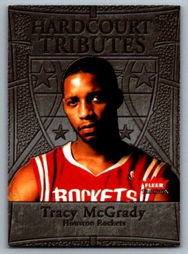 2004-05 Fleer Tradition Hardcourt Tributes BASKETBALL #8 HT Tracy McGrady