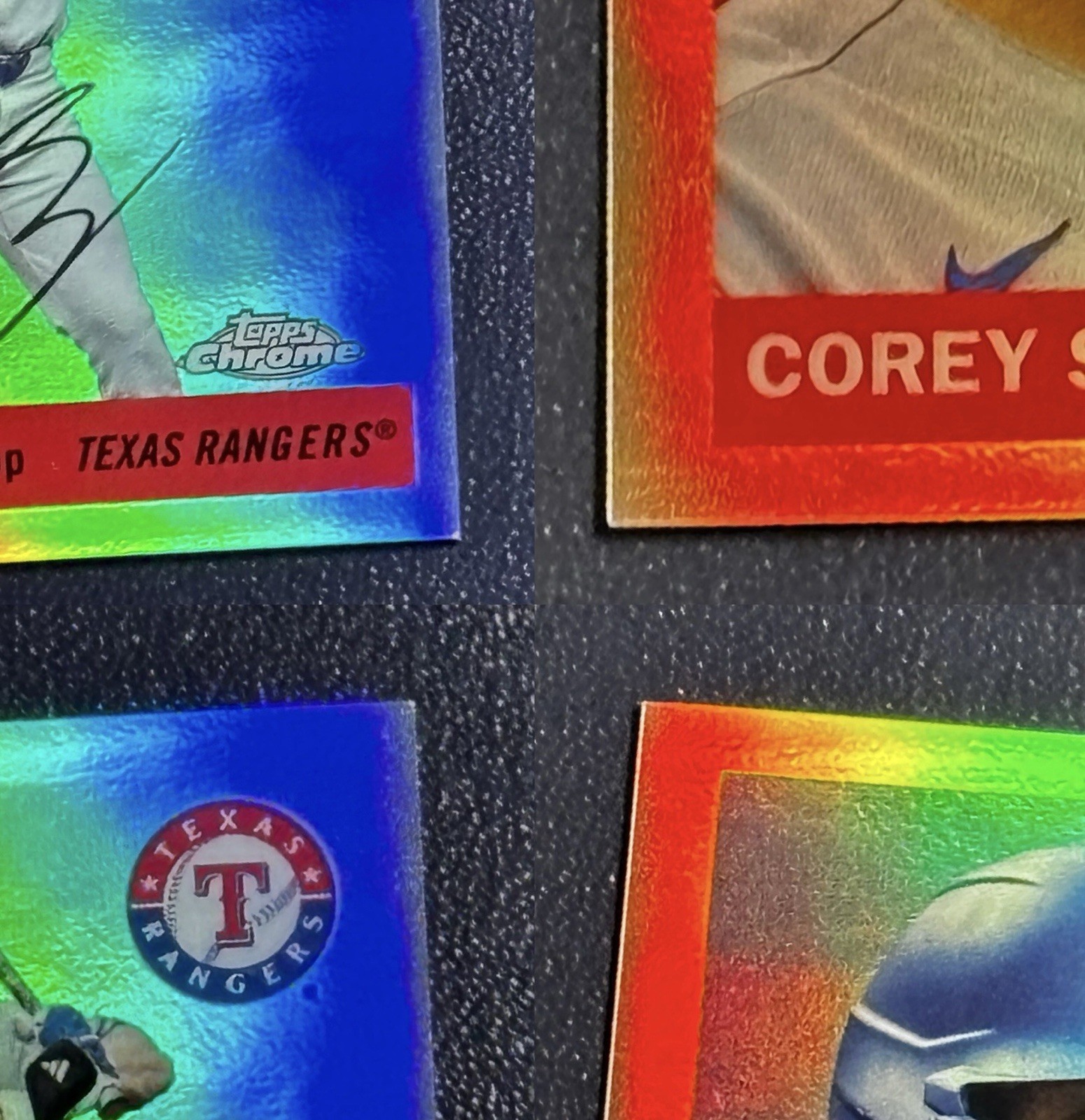 2025 Topps Chrome Platinum Corey Seager Image Variation SP Texas Rangers