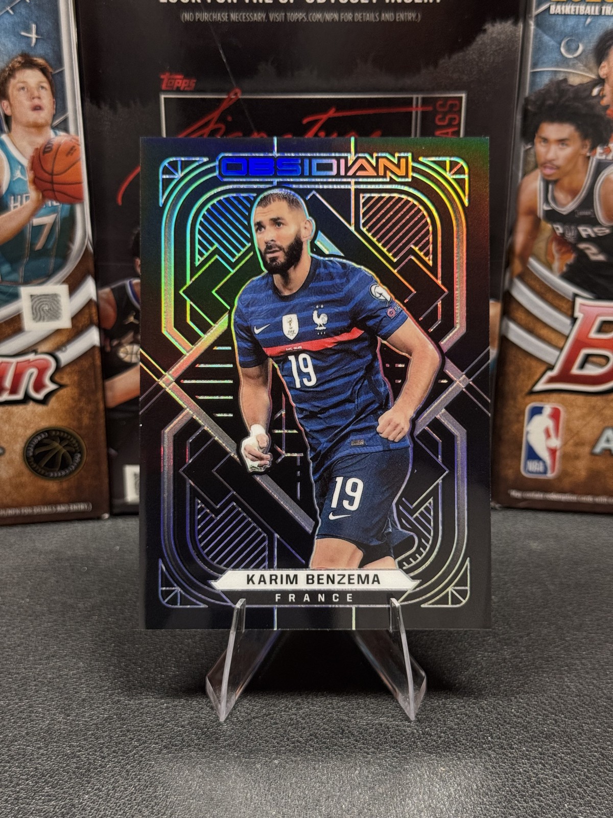 2021-22 Panini Obsidian – Karim Benzema #64 /105