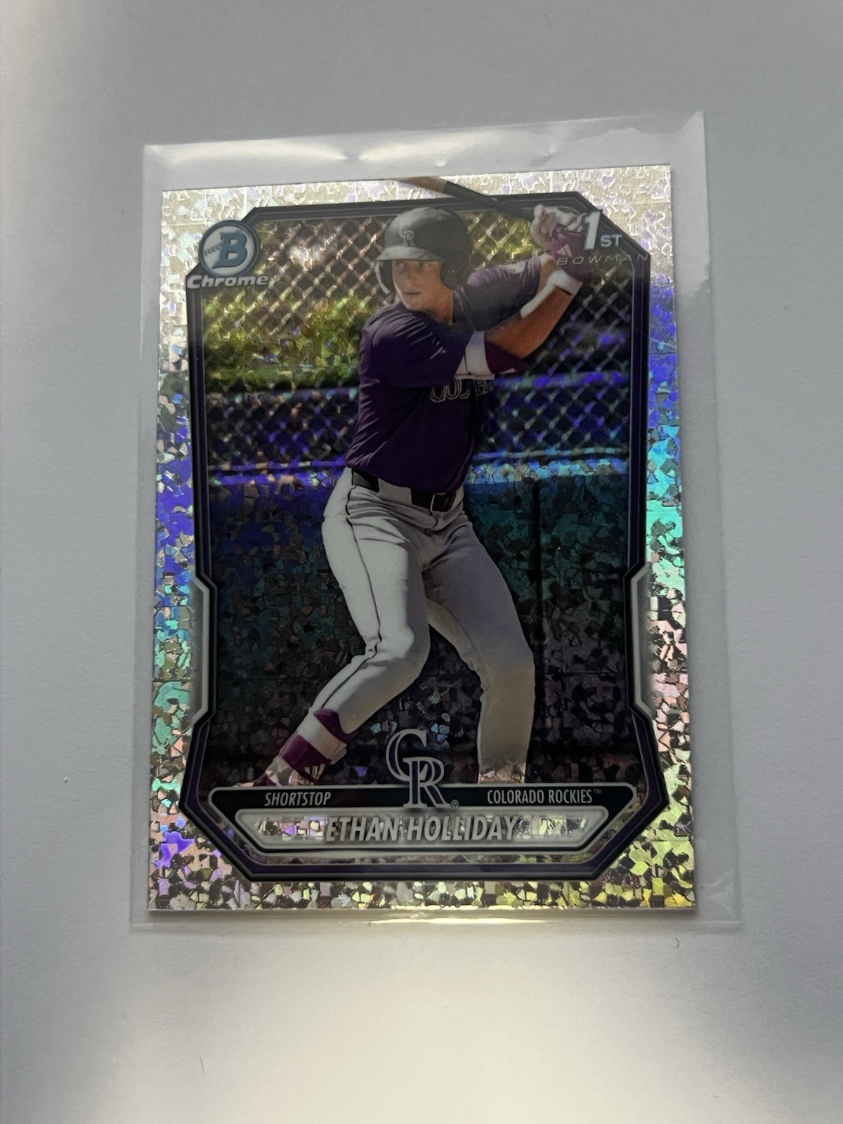 2026 Bowman Chrome Ethan Holliday Mini Diamond RefractorBCP-1 FIRST WEEK RELEASE