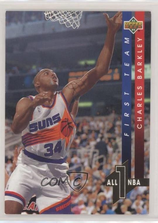 1993-94 Upper Deck All-NBA Team Charles Barkley #AN1 HOF 03us