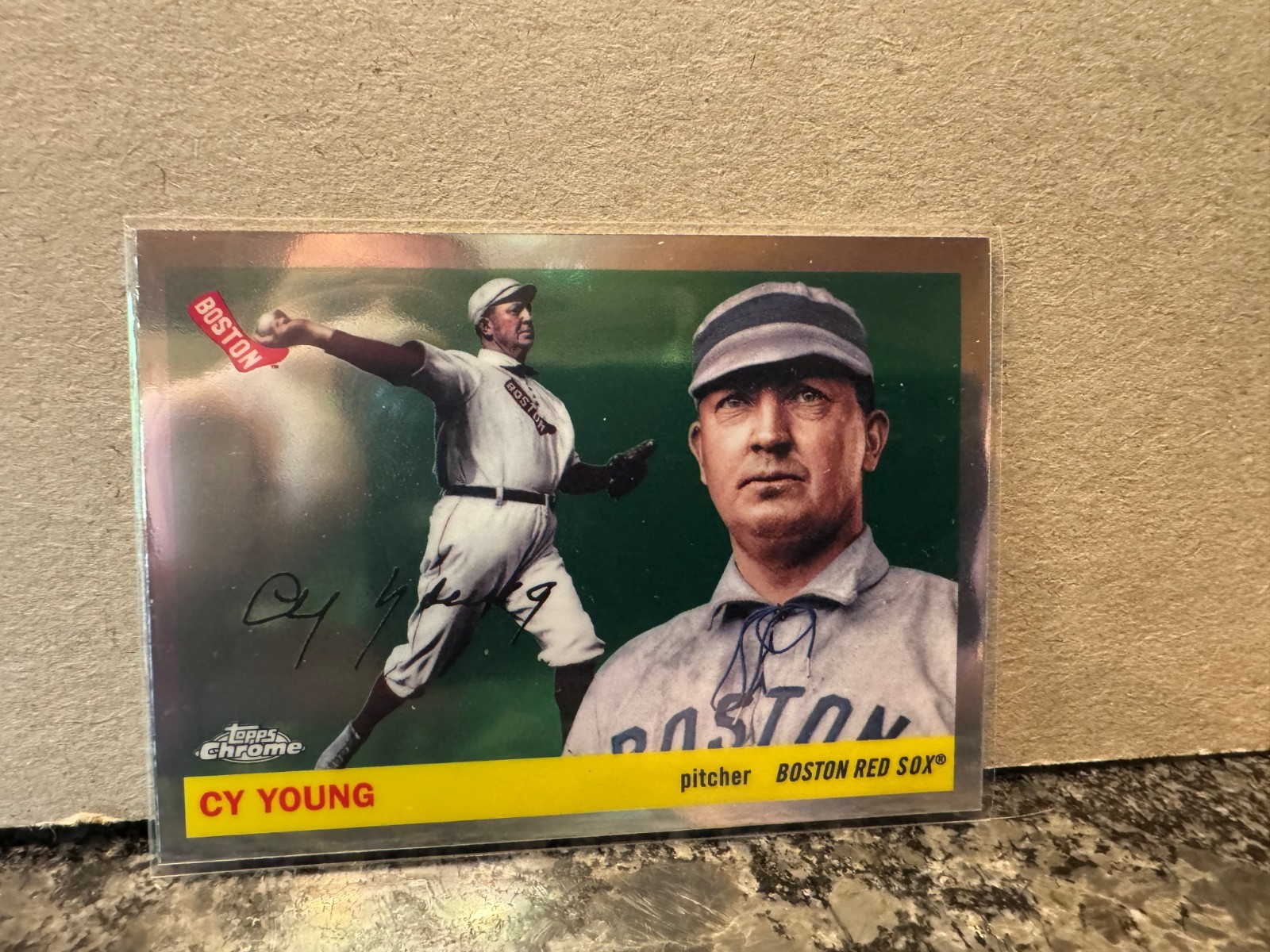 2025 Topps Chrome Platinum Baseball Cy Young #251 Boston Red Sox