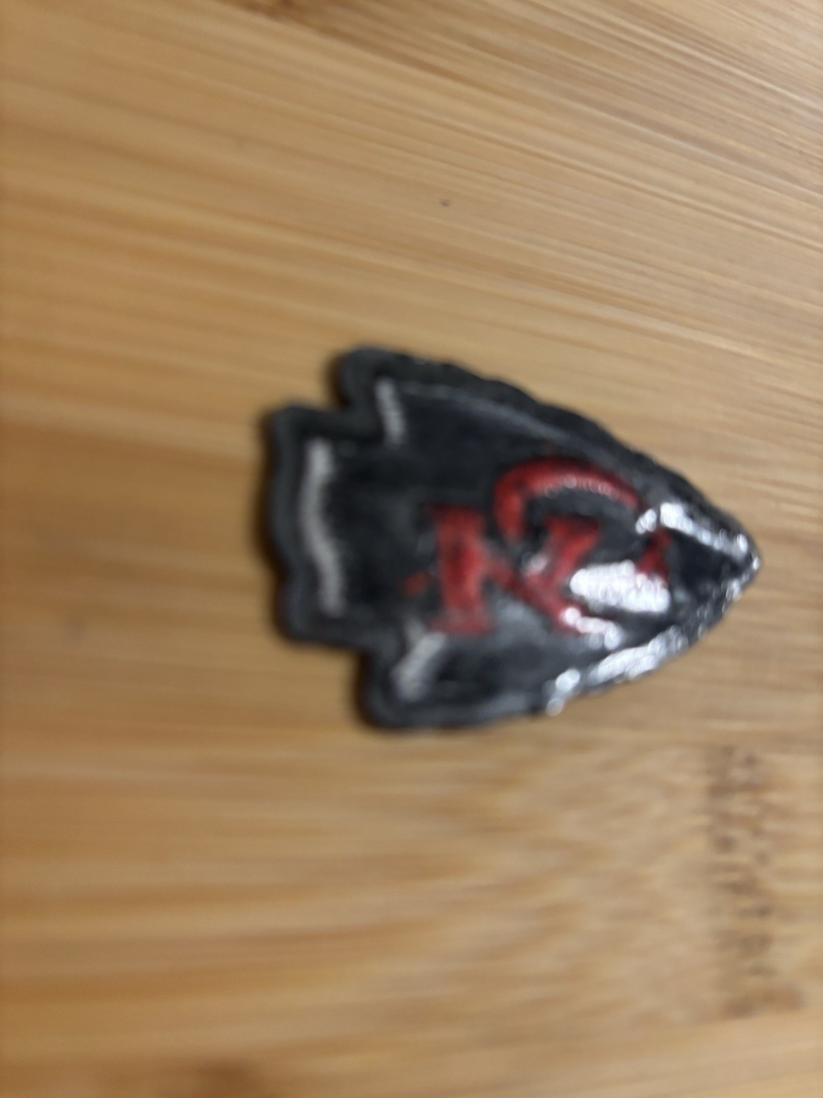 Kansas City Chiefs Small 2″ Embroidered Iron On Patch Great For Jackets & Hats