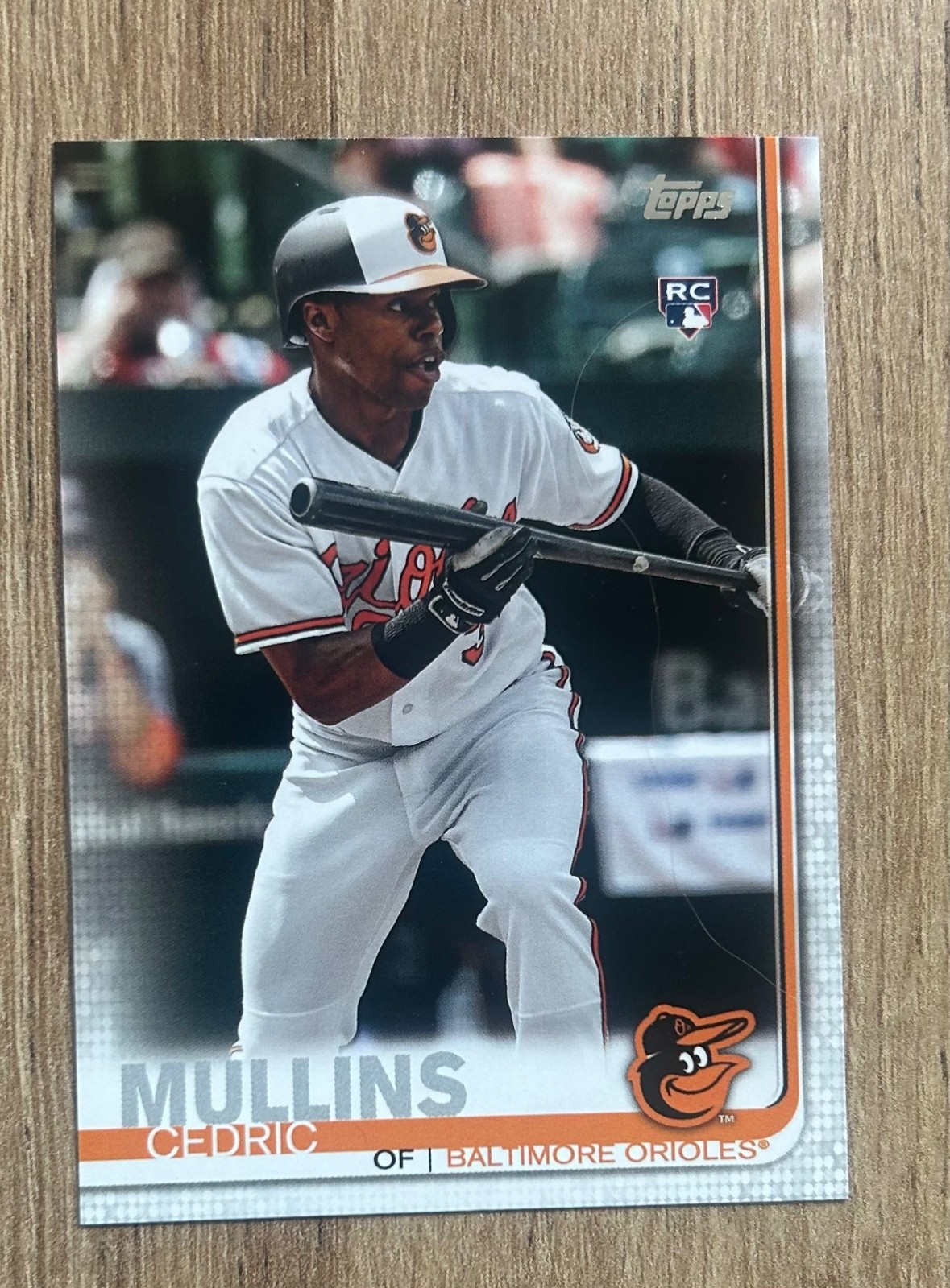 2019 Topps #318 Cedric Mullins Baltimore Orioles Rookie
