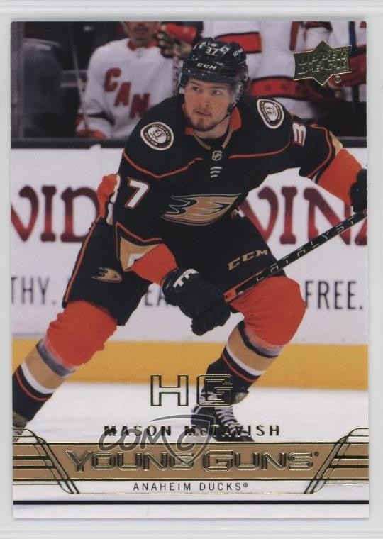 2021 Extended Series Young Guns High Gloss 97/100 Mason McTavish Rookie RC 1s0r