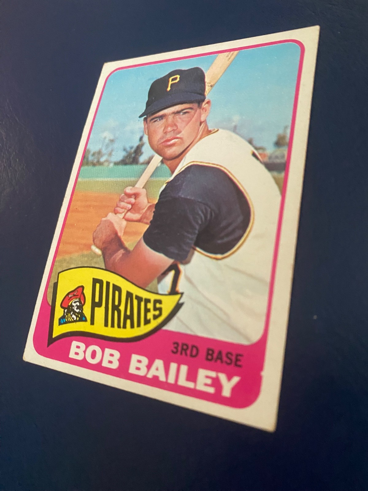 1965 Topps Baseball – Bob Bailey #412 Pittsburgh Pirates NM