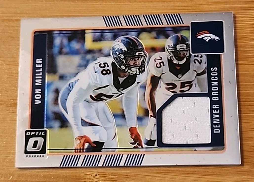 🌟02/50🌟VON MILLER 2016 Donruss Optic Threads #20 108pt