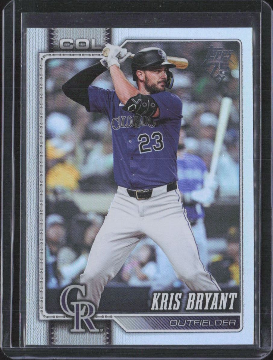 2026 Topps Rainbow Foil #428 Kris Bryant – Colorado Rockies – MINT