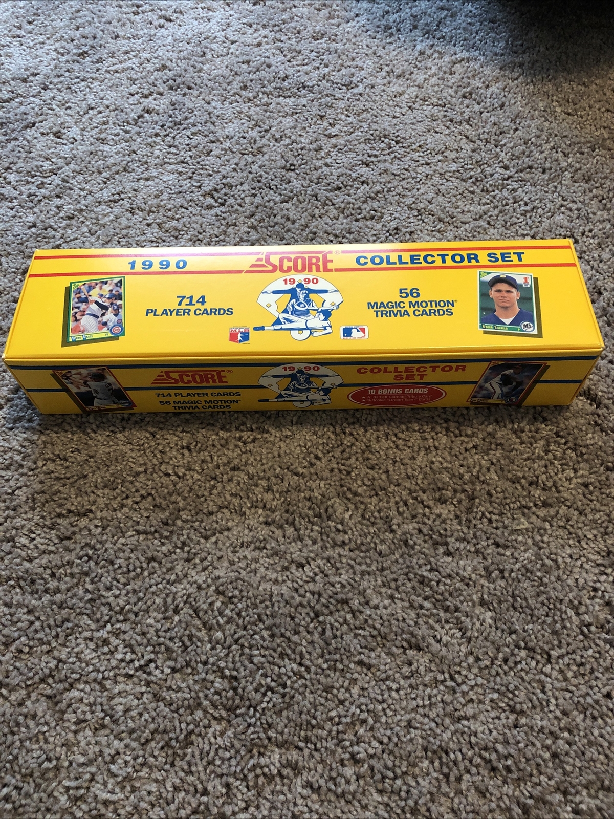 Score MLB 1990 Factory Set – Pack of 704 Cards (Brand New)