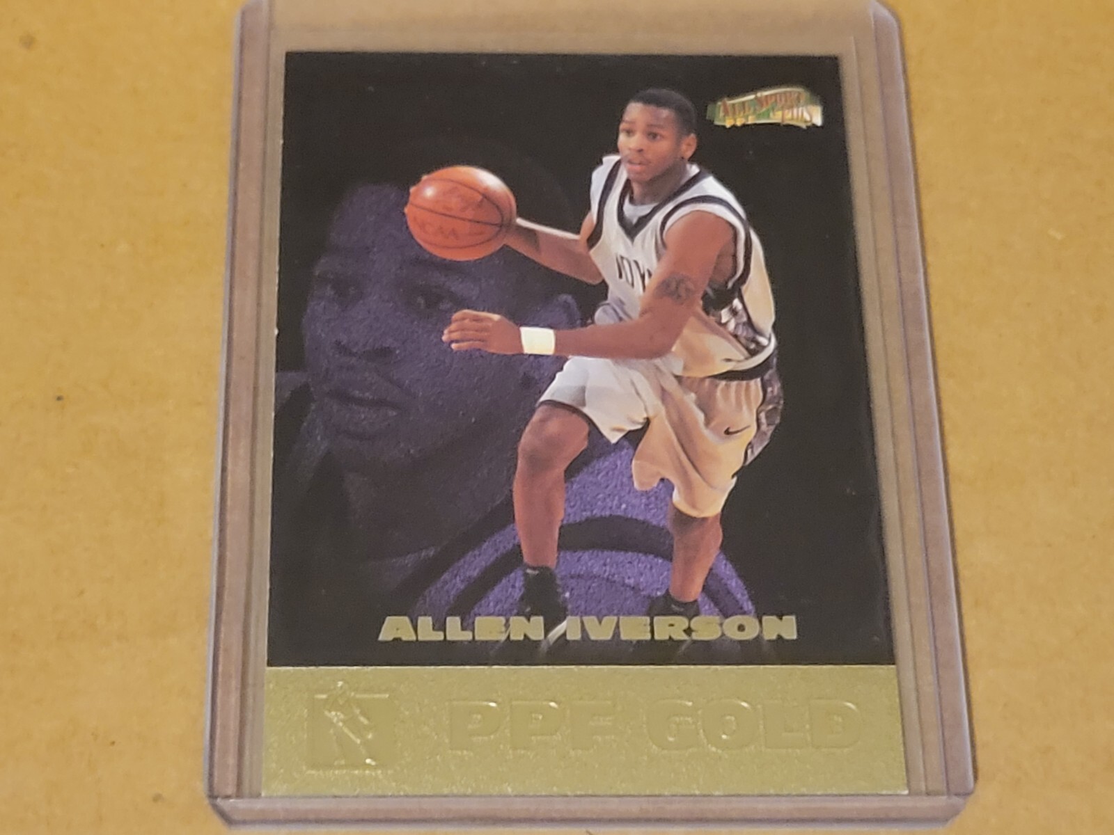 1996-97 All Sport Allen Iverson PPF Gold SP Philadelphia 76ers Nmmt