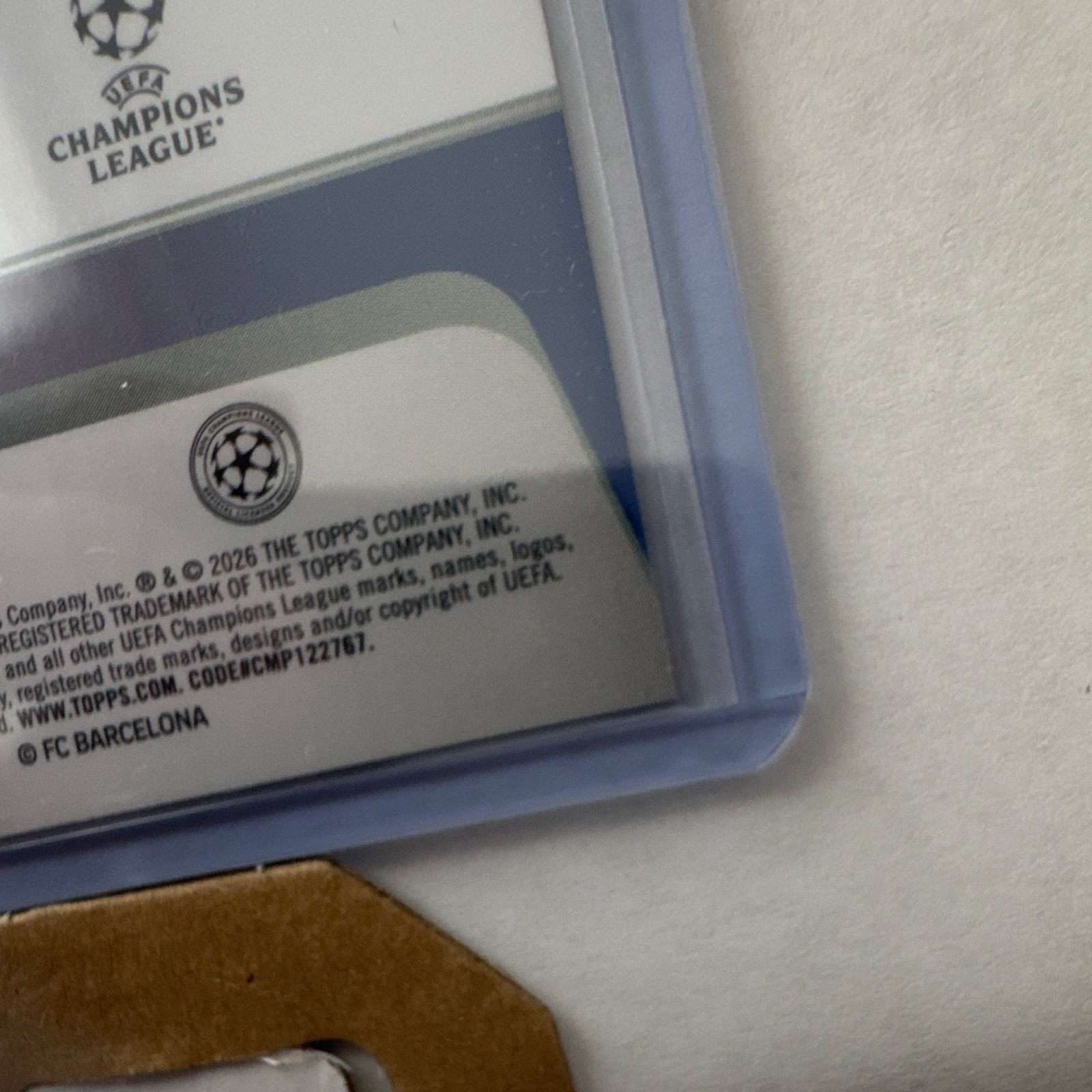 Topps 2025-26 UEFA Club Competitions Dro FC Barcelona #111 RC /250