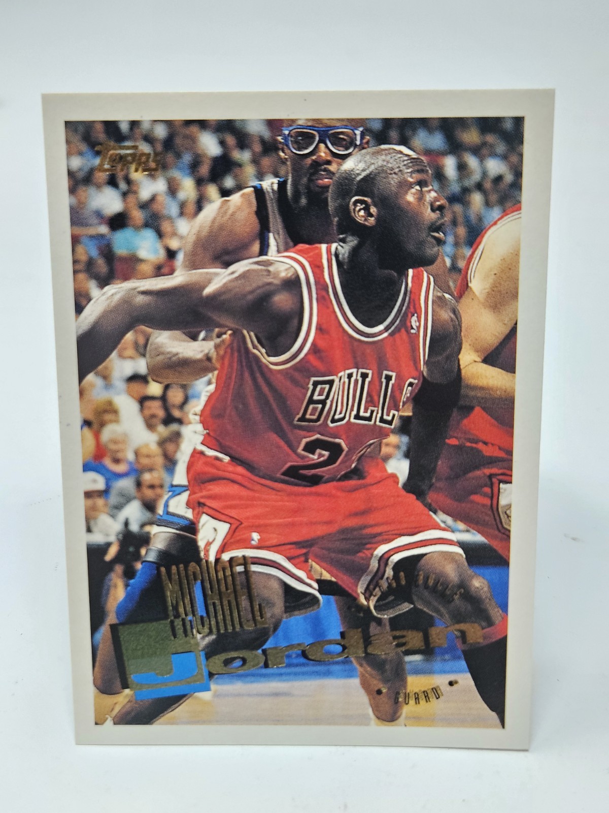 Michael Jordan 1995-96 Topps Chicago Bulls #277