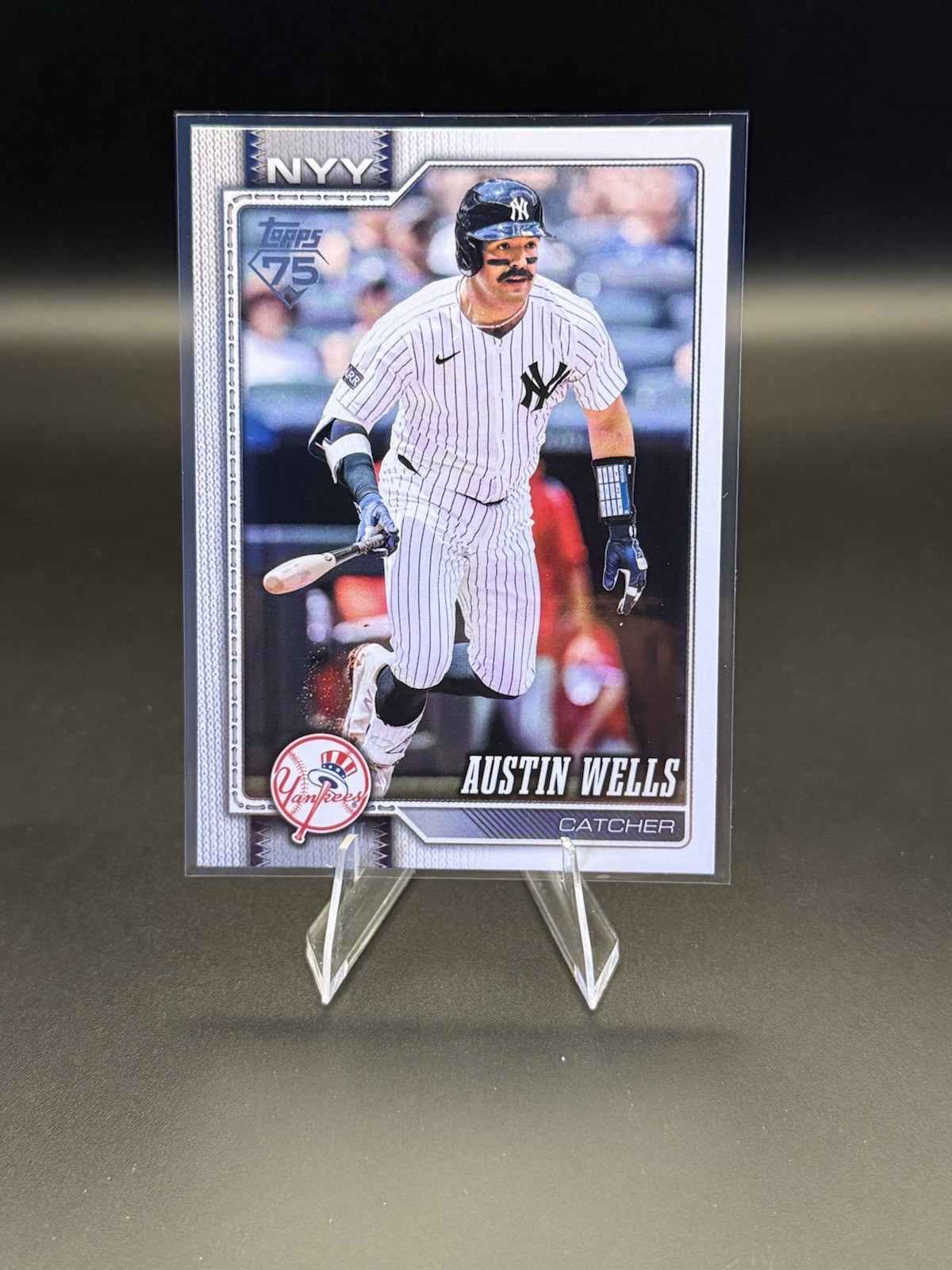 2026 Topps Series 1 #220 Austin Wells – New York Yankees