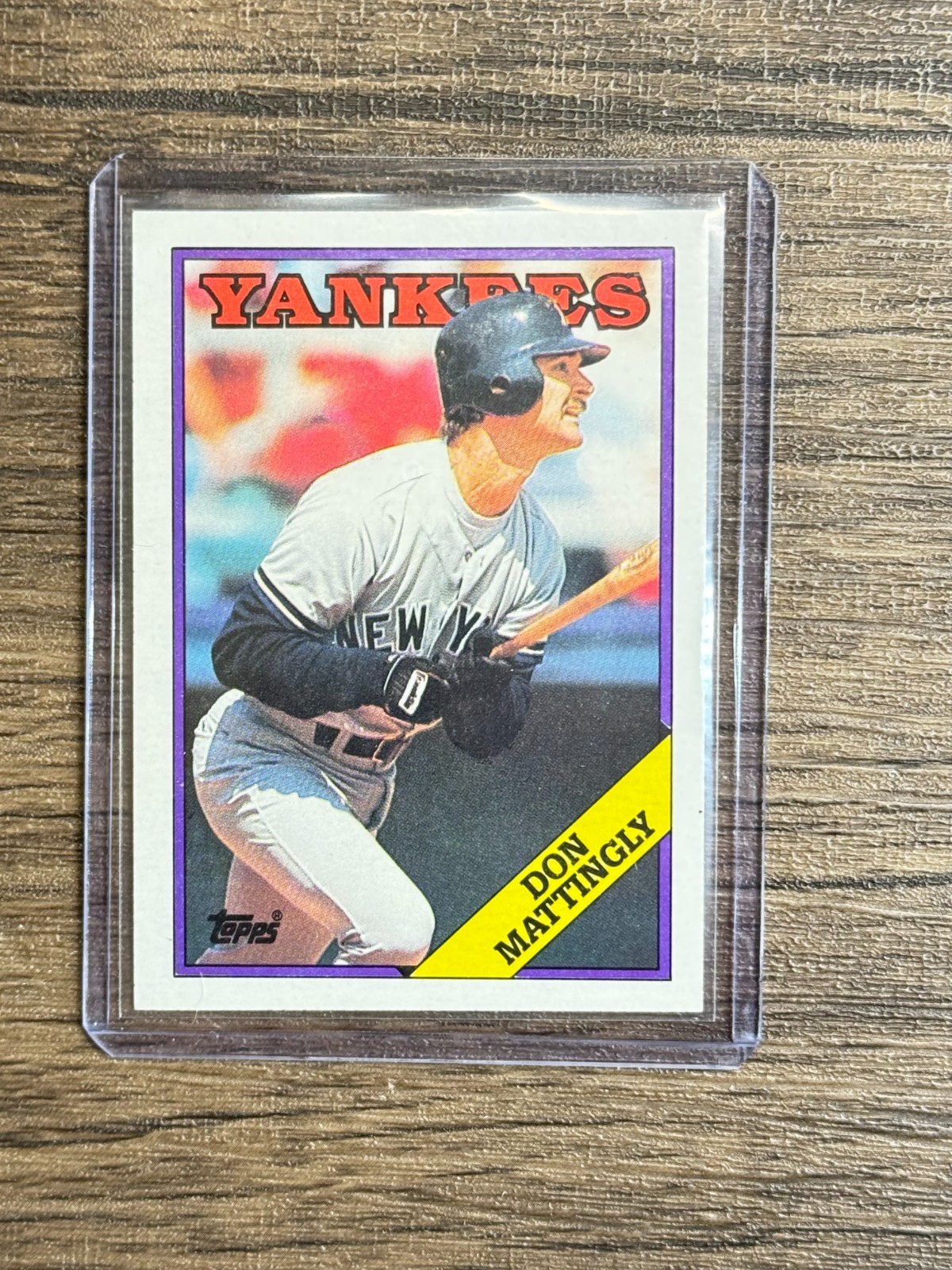 1988 Topps – Don Mattingly #300 – Yankees