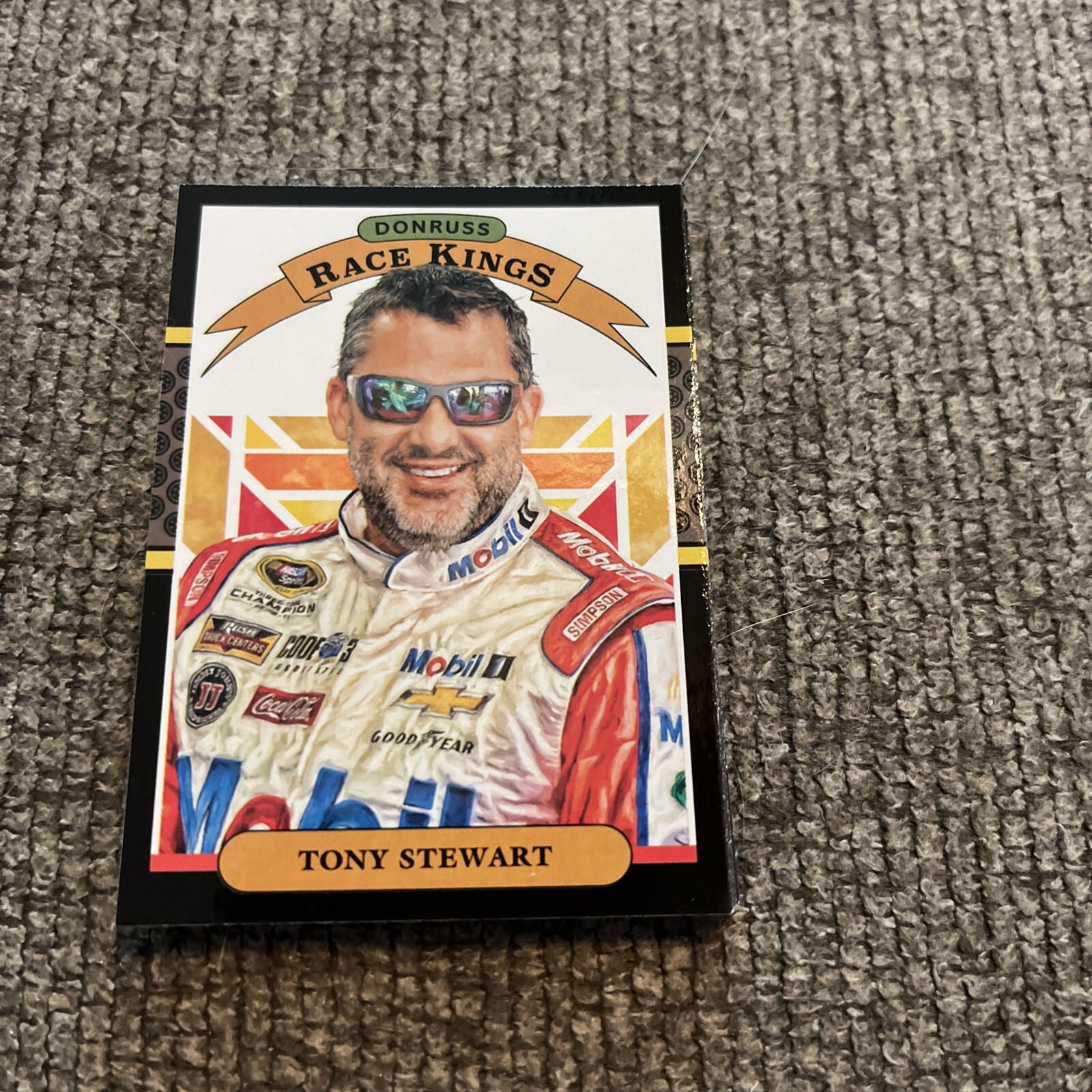 2020 Donruss Racing NASCAR Base Set Race Kings #11 Tony Stewart