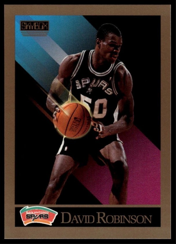 1990-91 SkyBox David Robinson San Antonio Spurs #260 HOF *MINT