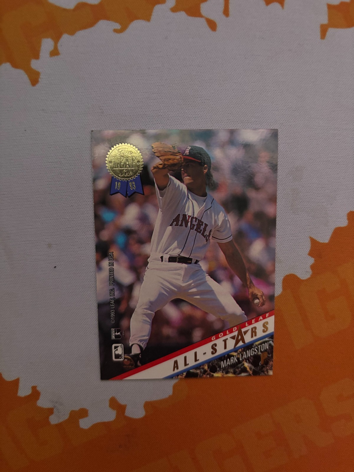 Terry Mulholland / Mark Langston 1993 Leaf #1 Gold Leaf All-Stars Update