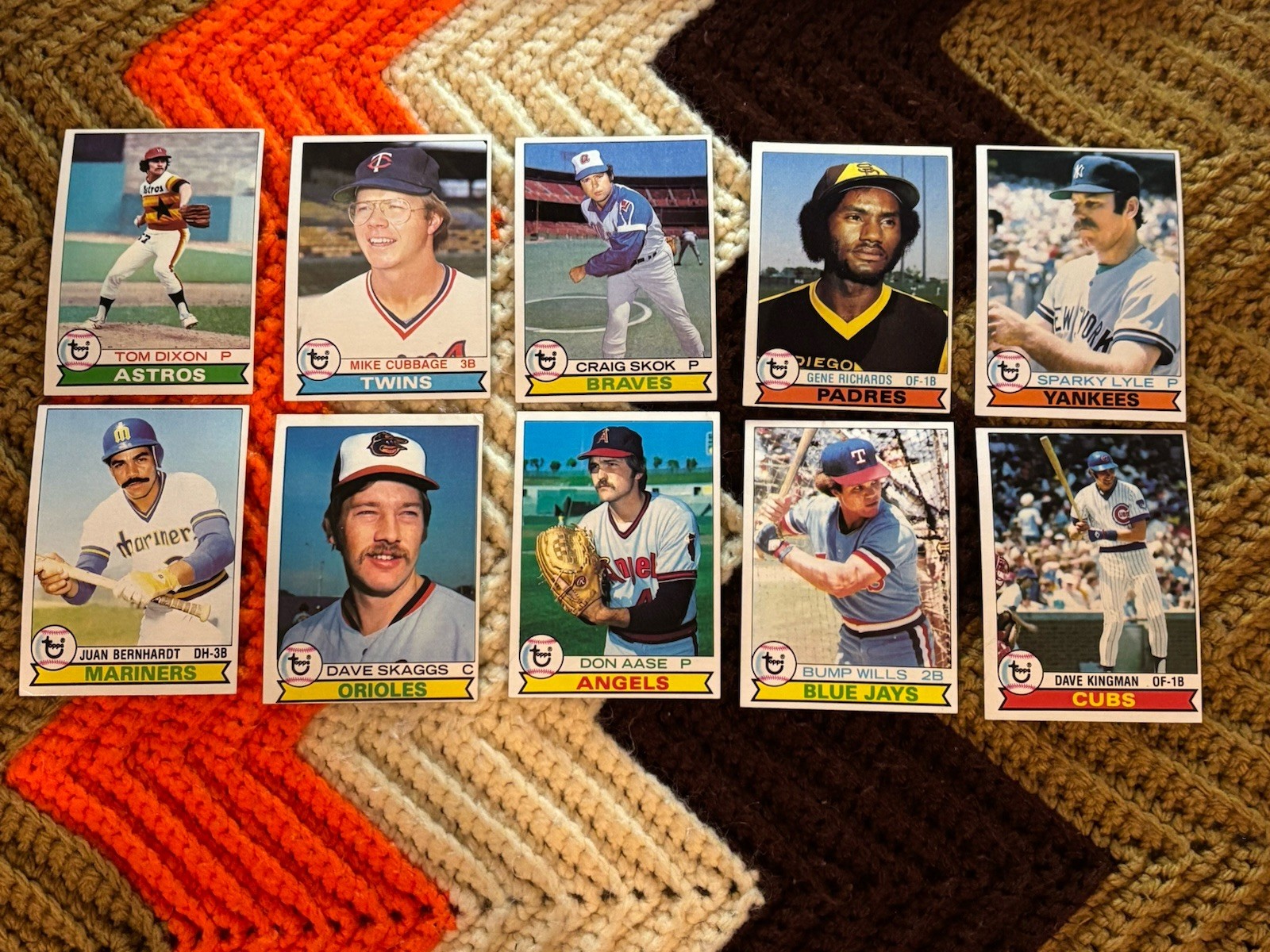 1979 Topps Baseball U-Pick #351-525 VGEX Free Shipping on 3+ Cards!