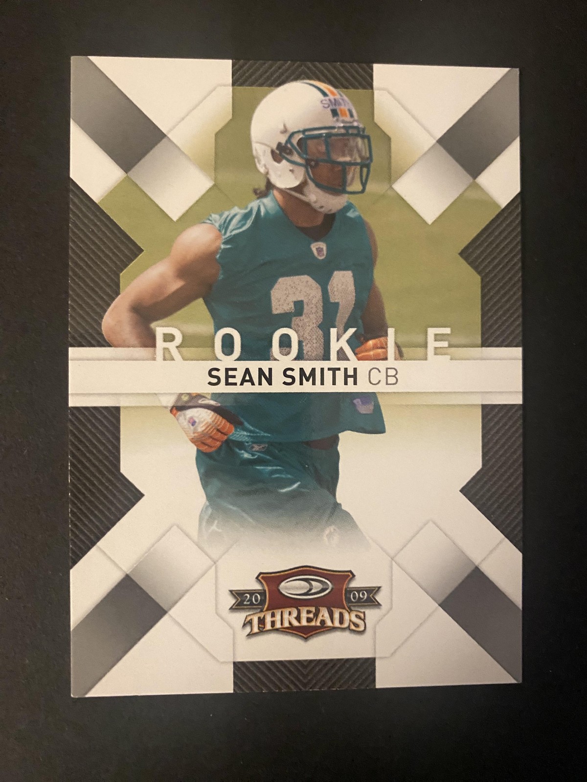 2009 Donruss Threads #189 Sean Smith Retail Rookies #/999