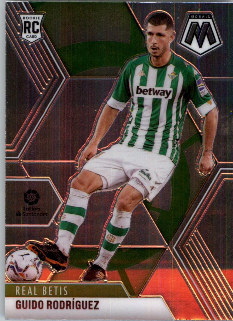2020-21 Panini Mosaic La Liga #6 Guido Rodriguez – SCR