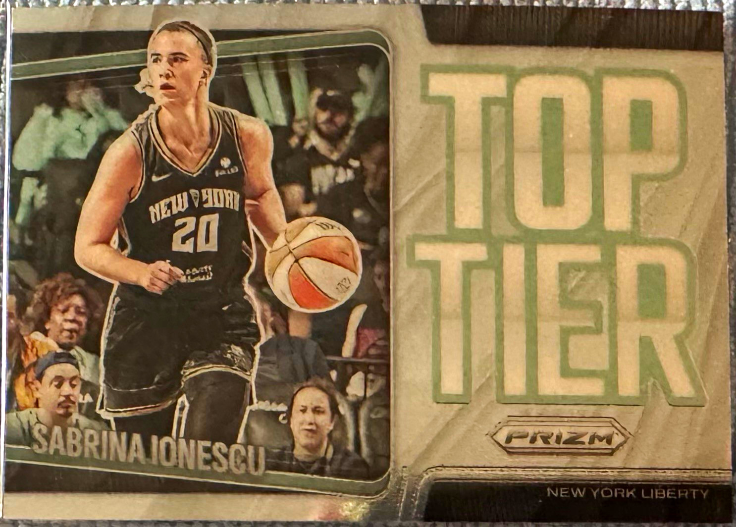 Panini Prizm WNBA 2024 Sabrina Ionescu #14 New York Liberty Top Tier Insert