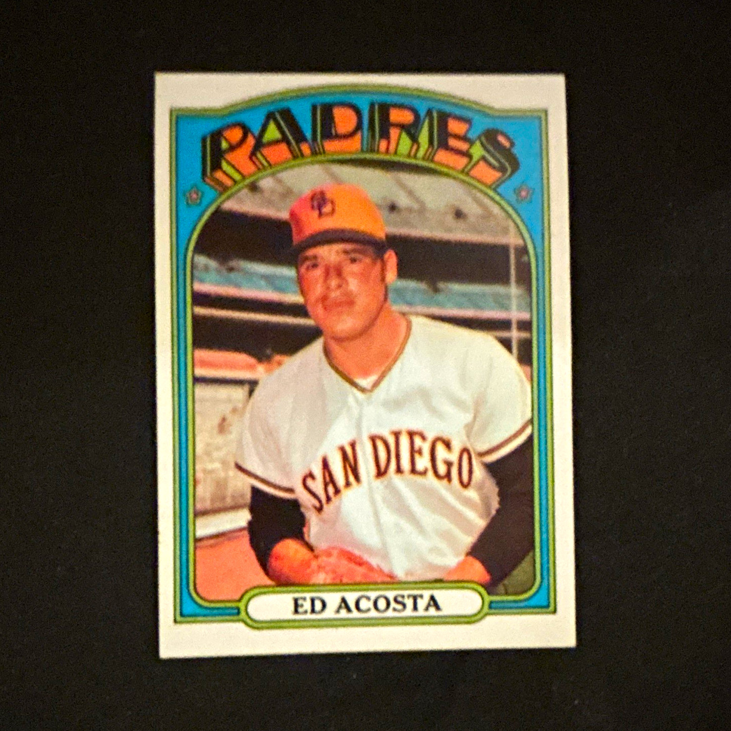 Topps 1972 Topps Ed Acosta #123 San Diego Padres Base Set Baseball Card