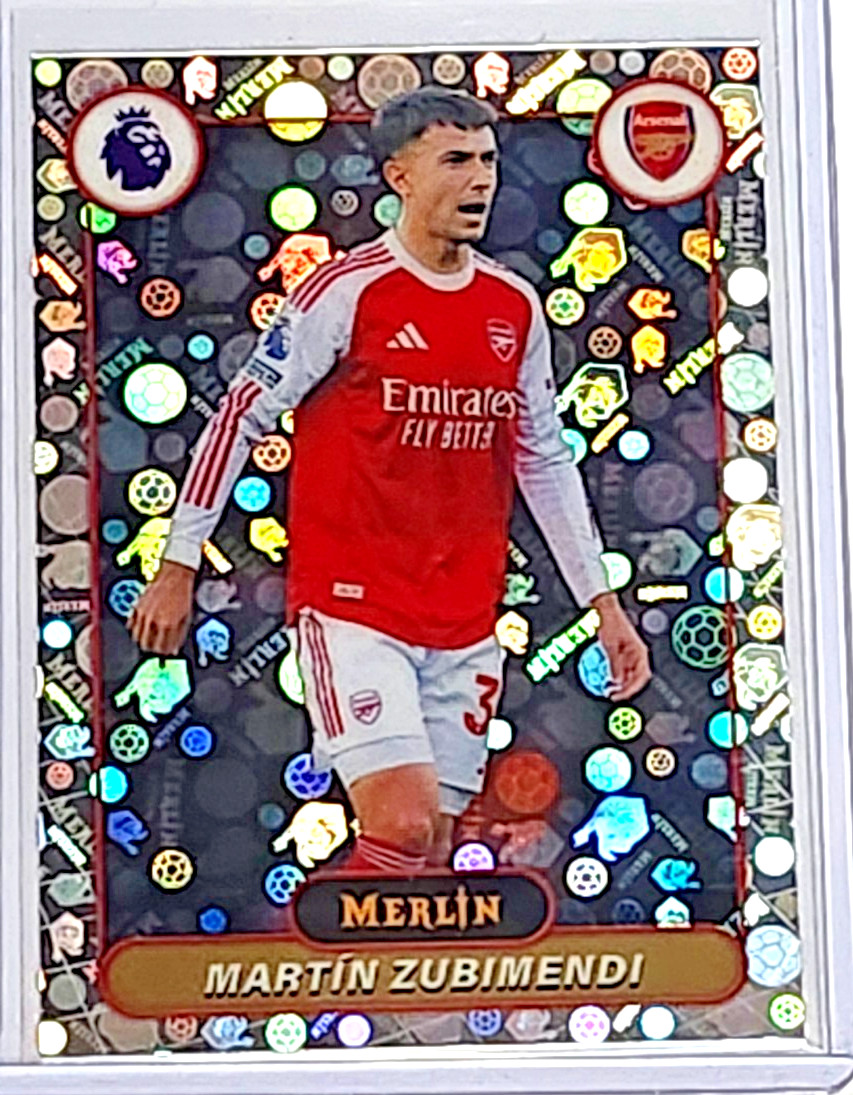 MARTIN ZUBIMENDI Merlin Refractor Team Spain World Cup 2026 Topps Premier League