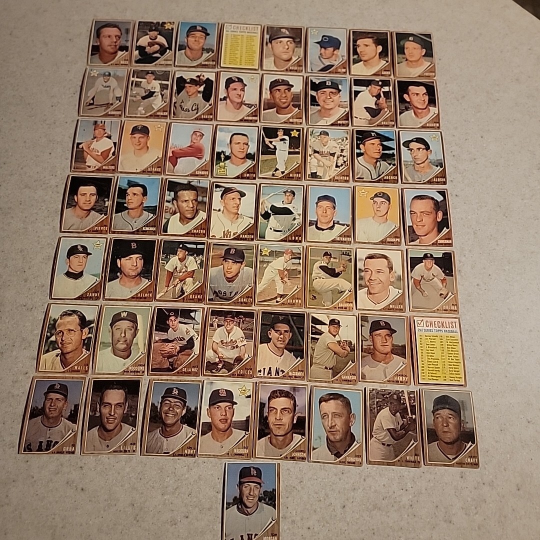 1962 Topps Baseball Your Choice