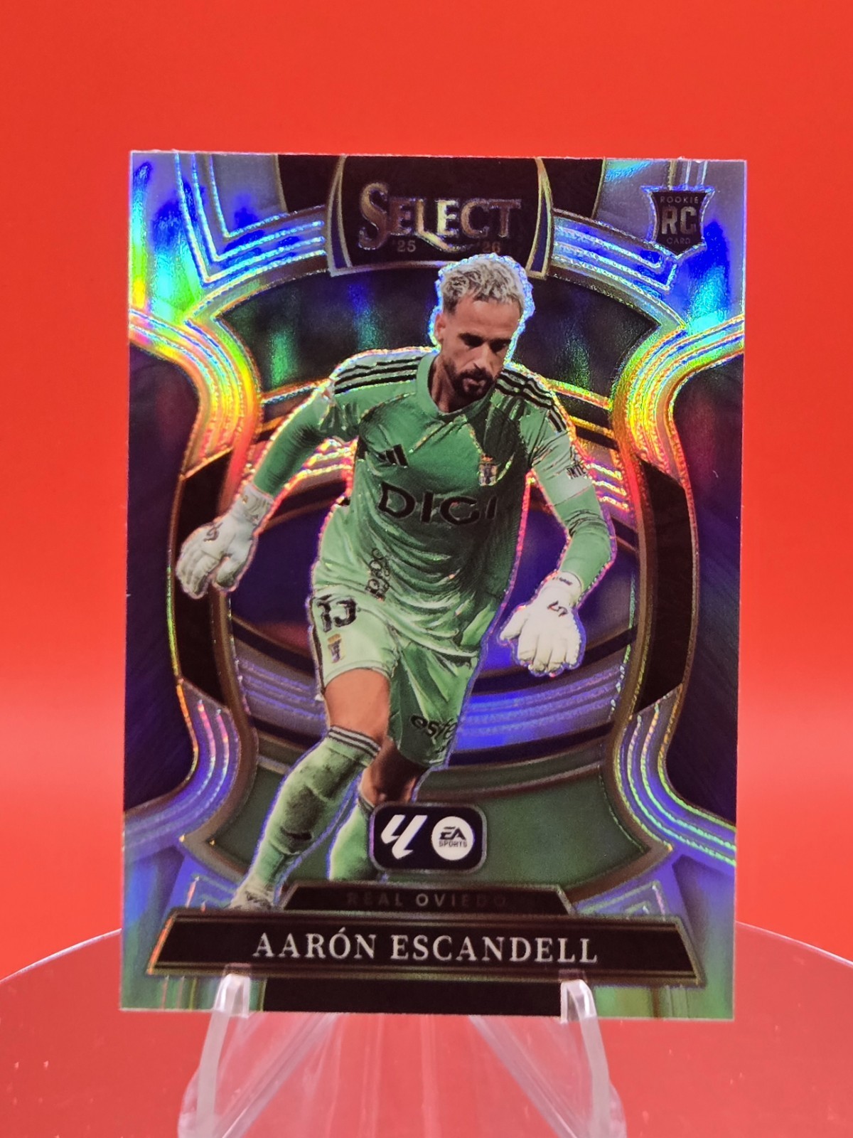 2025-26 Select La Liga Soccer Aaron Escandell #99 Terrace Silver Prizm
