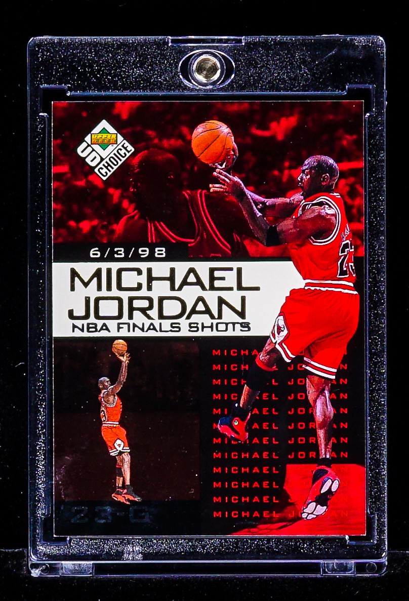 Michael Jordan RARE GOLD FOIL HIGHLIGHTS INVESTMENT CARD Chicago Bulls GOAT SSP
