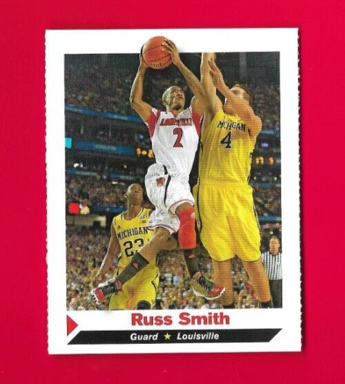 2013 Sports Illustrated RUSS SMITH SI Kids Card, Louisville University/ NBA #250