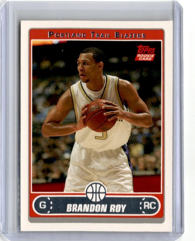 2006-07 Topps #246a Brandon Roy RC Portland Trail Blazers Rookie